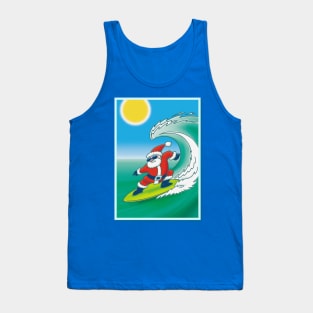 Surfin' Santa Tank Top